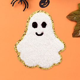 Halloween Ghost Iron On Patch