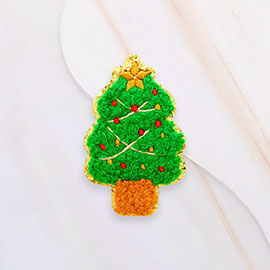 Christmas Tree Iron On Patch