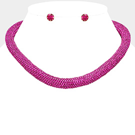 Bling Studded Necklace