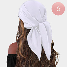 6PCS - Sleeping Head Turban Scarf Wrap