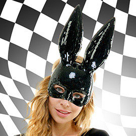 Disco Bunny Mask