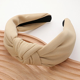 Plain Knot Pointed Headband