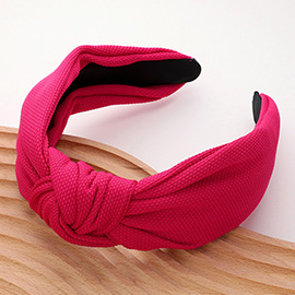 Plain Knot Pointed Headband