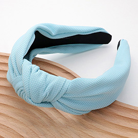 Plain Knot Pointed Headband