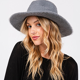 Fuzzy Fedora Hat