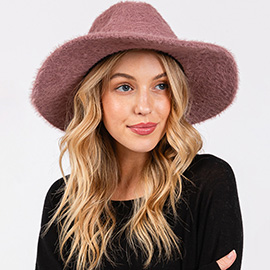 Fuzzy Fedora Hat