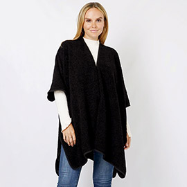 Teddy Fur Soft Cape/Ruana Poncho