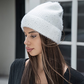 Bling Studded Beanie Hat