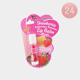 24PCS - Strawberry Lip Balms