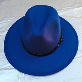 Belt Band Pointed Fedora Hat