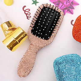 Rhinestone Pave Hair Brush