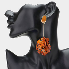 Petal Dropdown Dangle Earrings