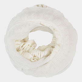 Ruffle Infinity Scarf