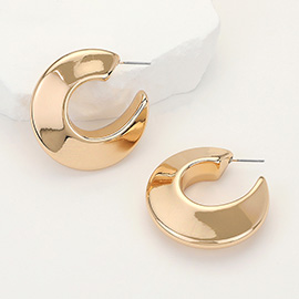 Metal Hoop Earrings