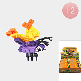 12PCS - Insect World Building Block Toys