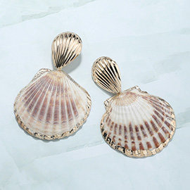 Sea Shell Dangle Earrings