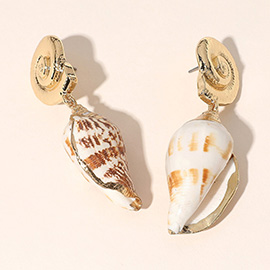 Sea Shell Dangle Earrings