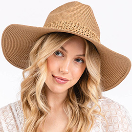 Paper Straw Braid Sun Hat