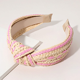 Raffia Knot Headband