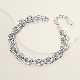 Stainless Steel Cable Chain Bracelet