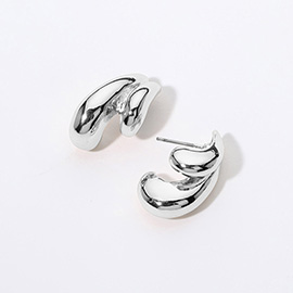 Double Teardrop Earrings