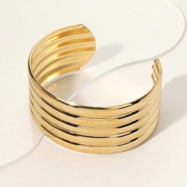 Stainless Steel Wide Cuff Bracelet