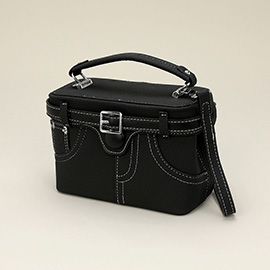 Belt Pants Shape Box Hand Bag / Crossbody Bag