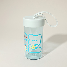 Kids Animal Printed Transparent Water Bottle
Portable Tumbler