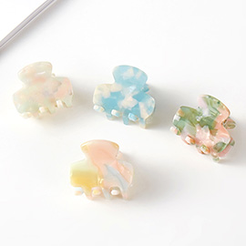 4PCS - Colorful Hair Claw Clips