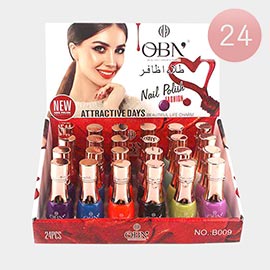 24PCS - Nail Polish