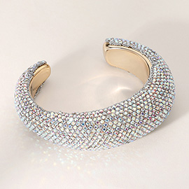 Bling Studded Cuff Bracelet