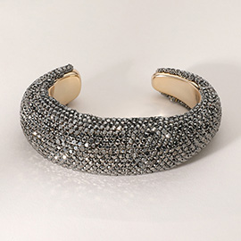 Bling Studded Cuff Bracelet