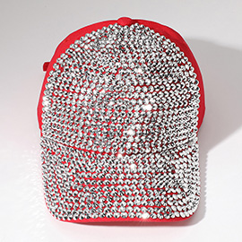 Bling Studded Glam Baseball Cap