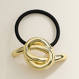 Metal Knot Pointed Hair Band