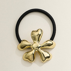 Metal Flower Pointed Hair Band