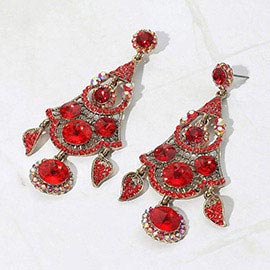 Arabian Glass Dangle Earrings