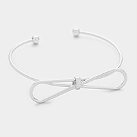 Metal Bow Cuff Bracelet