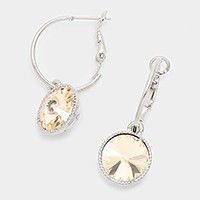Genuine Crystal Dangle Earrings