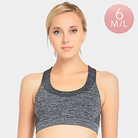 6PCS - Ladies Seamless Sports Bras