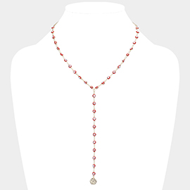 Evil Eye Link Y Necklace