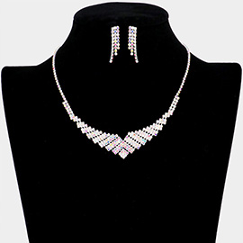 Rhinestone Pave Necklace