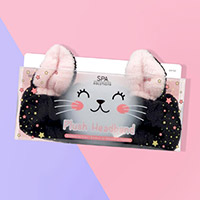 Cat Plush Facial Headband