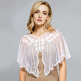 Sequin Embellished Shawl