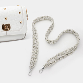 Bling Rhinestone Rope Bag Strap