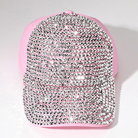 Bling Studded Glam Baseball Cap