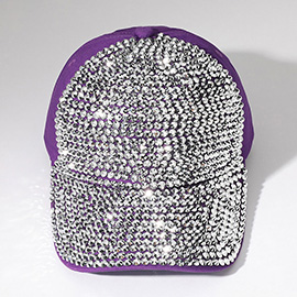 Bling Studded Glam Baseball Cap