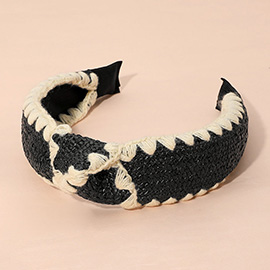 Woven Braided Knot Headband