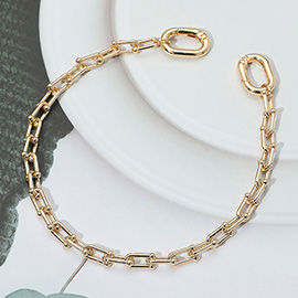 Hardware Chain Link Bag Charm