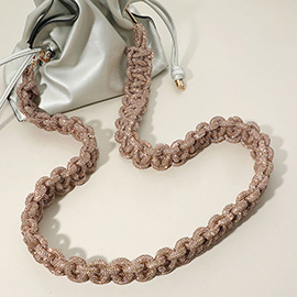 Bling Rhinestone Rope Bag Strap
