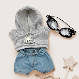 Mini Doll Streetwear Outfit Set